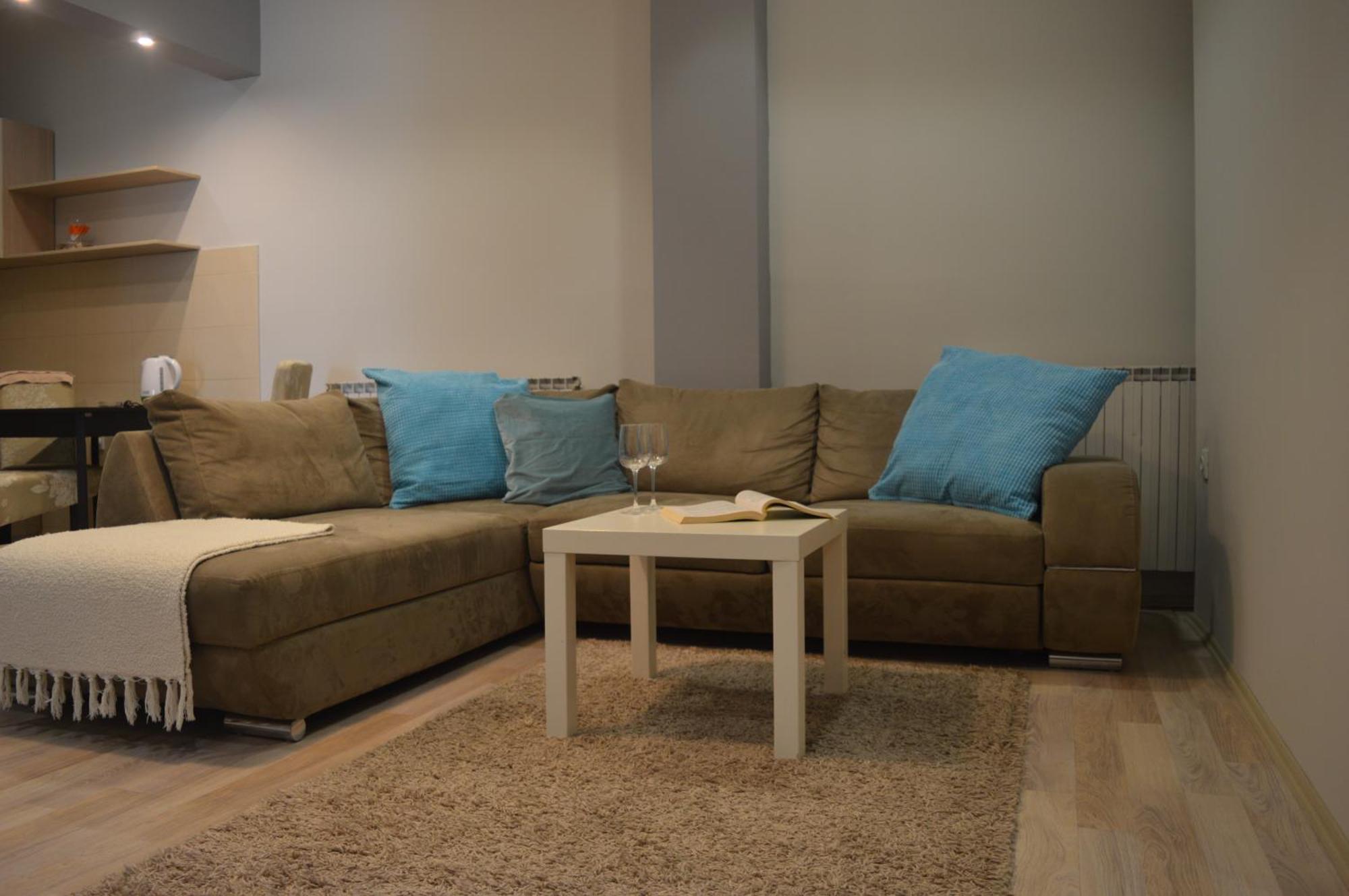 Antigona Apartments Skopje Bagian luar foto